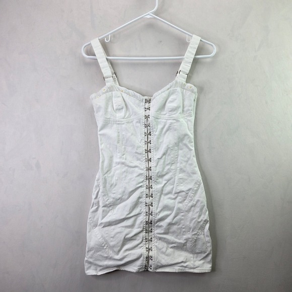 For Love & Lemons Dresses & Skirts - For Love & Lemons Mini Dress Womens XS White Excellent Daisy Hook Eye CD3334SP24